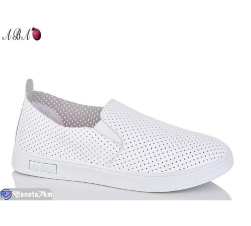 Сліпони жіночі на літо (8 пар р.36-41) білий  "Aba"