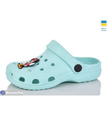 Кроки дитячі на літо (6 пар р.30-35) зелений  "LINKA"