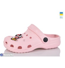 Кроки дитячі на літо (6 пар р.30-35) рожевий  "LINKA"