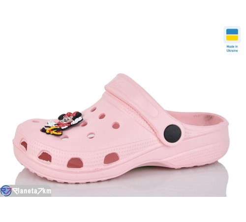 Кроки дитячі на літо (6 пар р.30-35) рожевий  "LINKA"