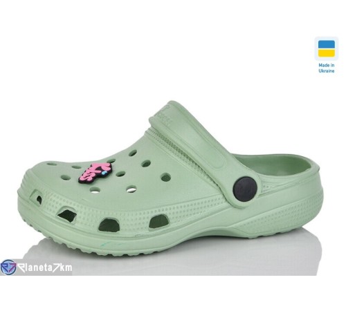 Кроки дитячі на літо (6 пар р.30-35) зелений  "LINKA"