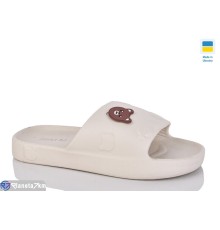 Шлепки жіночі на літо (8 пар р.37-40) бежевий  "LUCKY"