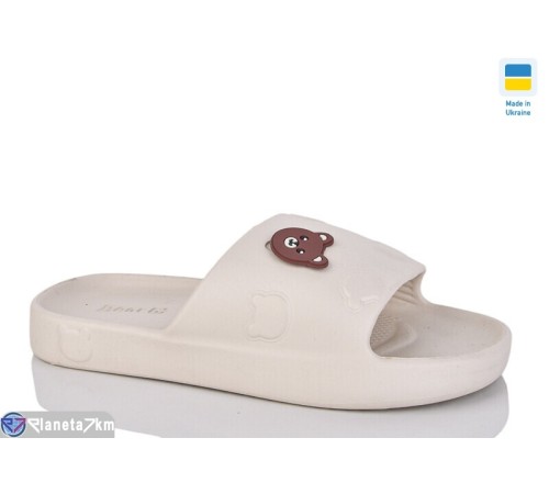 Шлепки жіночі на літо (8 пар р.37-40) бежевий  "LUCKY"