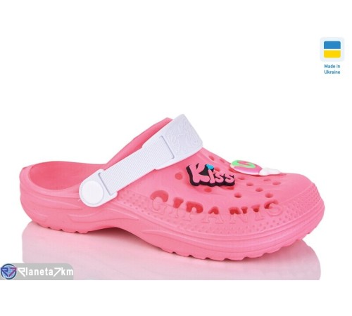 Кроки дитячі на літо (8 пар р.30-35) рожевий  "LUCKY"