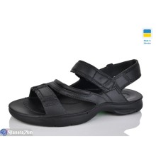 Сандалі чоловічі на літо (6 пар р.40-45) чорний  "Melinda"