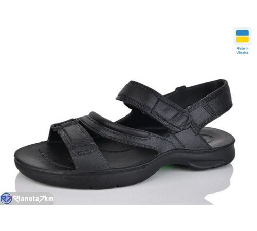 Сандалі чоловічі на літо (6 пар р.40-45) чорний  "Melinda"