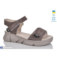 Босоніжки жіночі на літо (6 пар р.36-40) коричневий  "LIKA"