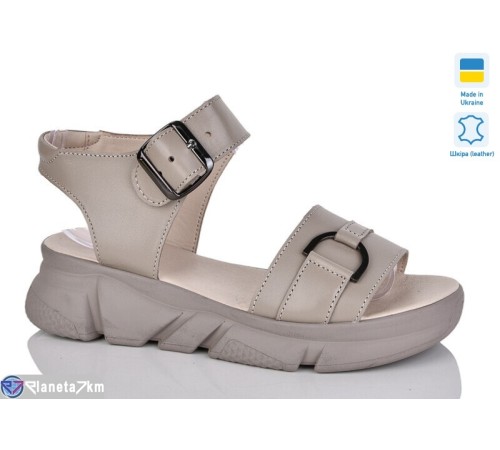 Босоніжки жіночі на літо (6 пар р.36-40) коричневий  "LIKA"