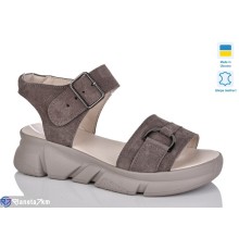 Босоніжки жіночі на літо (6 пар р.36-40) коричневий  "LIKA"