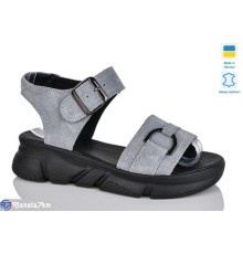 Босоніжки жіночі на літо (6 пар р.36-40) сірий  "LIKA"