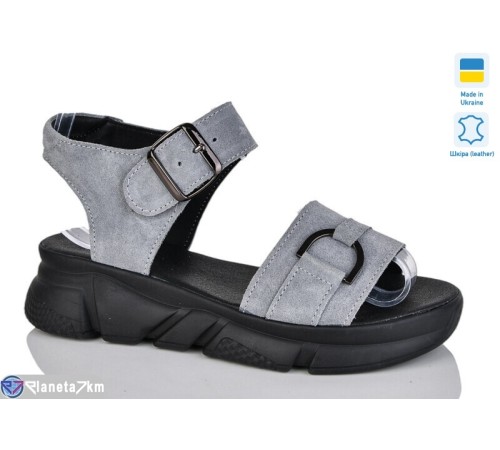 Босоніжки жіночі на літо (6 пар р.36-40) сірий  "LIKA"