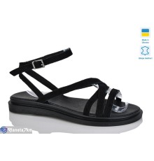 Босоніжки жіночі на літо (6 пар р.36-40) чорний  "LIKA"