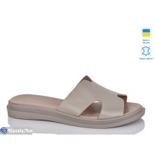 Шлепки жіночі на літо (6 пар р.36-40) коричневий  "LIKA"