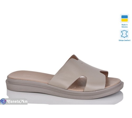 Шлепки жіночі на літо (6 пар р.36-40) коричневий  "LIKA"