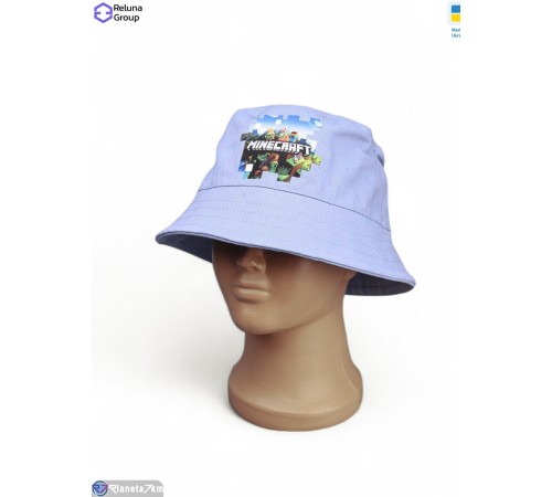 Панама дитяча на літо (5 шт. р.сетка ) синій  "Raluka"