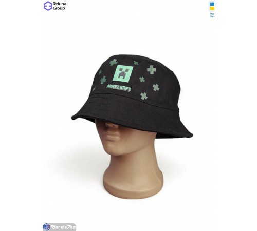 Панама дитяча на літо (5 шт. р.сетка ) чорний  "Raluka"