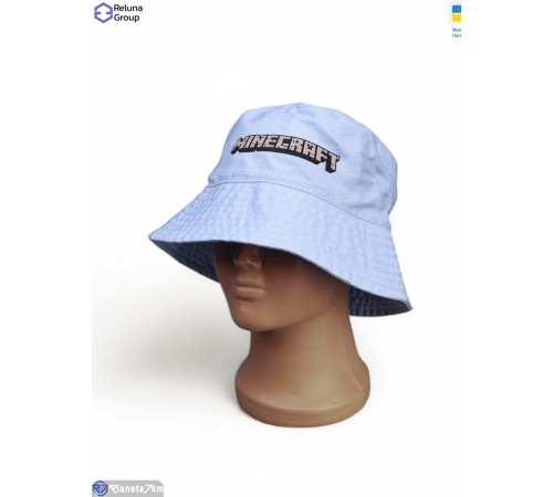 Панама дитяча на літо (5 шт. р.сетка ) блакитний  "Raluka"