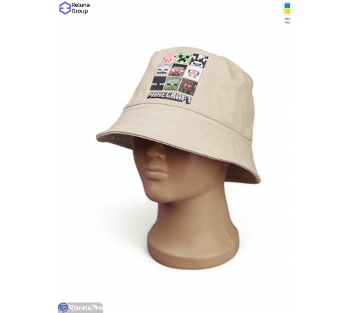 Панама дитяча на літо (5 шт. р.сетка ) бежевий  "Raluka"