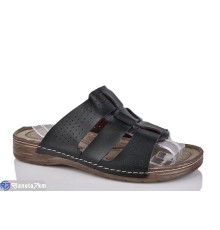 Шлепки чоловічі на літо (6 пар р.40-45) чорний  "MURMUR"