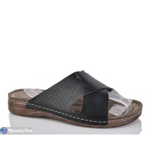 Шлепки чоловічі на літо (6 пар р.40-45) чорний  "MURMUR"