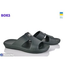 Шлепки чоловічі на літо (8 пар р.40-46) хакі  "Roks"