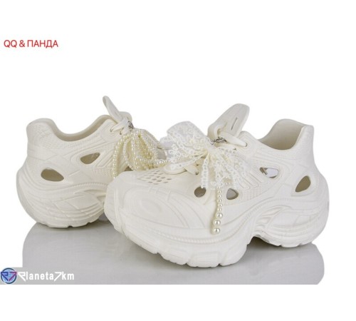 Кросівки жіночі на літо (6 пар р.36-41) білий  "QQ&Панда"