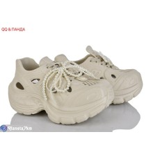 Кросівки жіночі на літо (6 пар р.36-41) бежевий  "QQ&Панда"