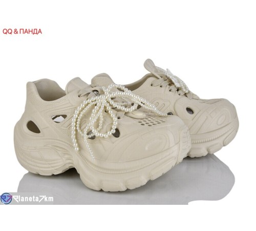 Кросівки жіночі на літо (6 пар р.36-41) бежевий  "QQ&Панда"