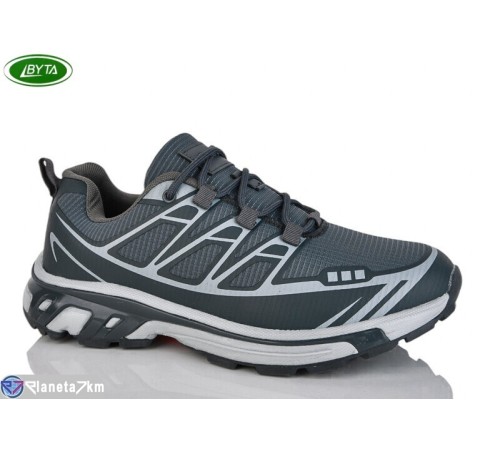 Кросівки чоловічі на весну/осінь (8 пар р.41-45) сірий  "Bayota"