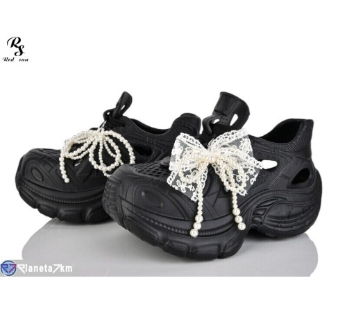 Кросівки жіночі на літо (6 пар р.36-41) чорний  "Red Sun"