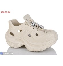Кросівки жіночі на літо (9 пар р.36-41) бежевий  "QQ&Панда"