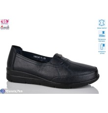 Туфлі жіночі на весну/осінь (8 пар р.37-42) синій  "Gukkcr"