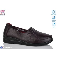 Туфлі жіночі на весну/осінь (8 пар р.37-42) бордовий  "Gukkcr"