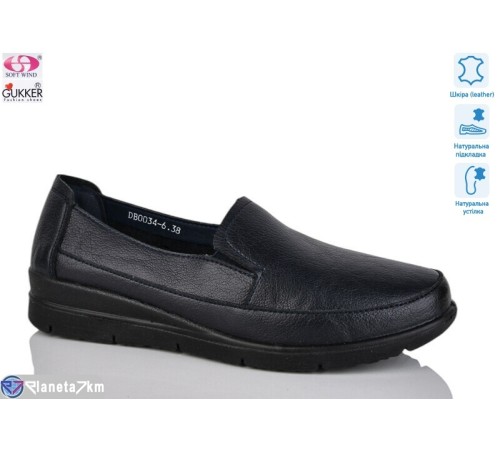 Туфлі жіночі на весну/осінь (8 пар р.37-42) синій  "Gukkcr"