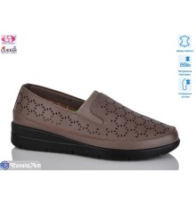 Туфлі жіночі на літо (8 пар р.37-42) коричневий  "Gukkcr"