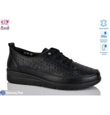 Туфлі жіночі на літо (8 пар р.37-42) чорний  "Gukkcr"