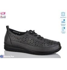 Туфлі жіночі на літо (8 пар р.37-42) сірий  "Gukkcr"