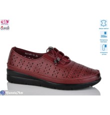 Туфлі жіночі на літо (8 пар р.37-42) червоний  "Gukkcr"