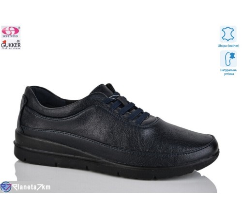 Туфлі жіночі на весну/осінь (8 пар р.37-42) синій  "Gukkcr"