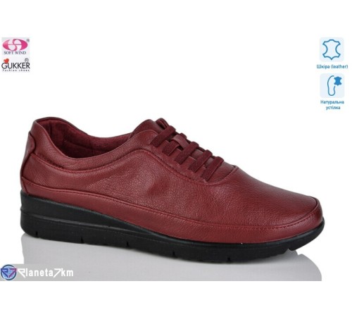 Туфлі жіночі на весну/осінь (8 пар р.37-42) червоний  "Gukkcr"