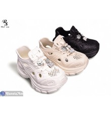 Кросівки жіночі на літо (9 пар р.36-41) чорний  "Red Sun"