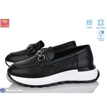 Туфлі жіночі на весну/осінь (6 пар р.36-40) чорний  "PLPS"