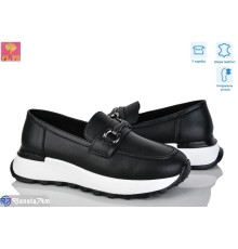 Туфлі жіночі на весну/осінь (6 пар р.36-40) чорний  "PLPS"