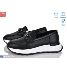 Туфлі жіночі на весну/осінь (6 пар р.36-40) чорний  "PLPS"