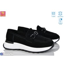 Туфлі жіночі на весну/осінь (6 пар р.36-40) чорний  "PLPS"