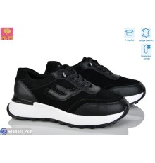 Кросівки жіночі на весну/осінь (6 пар р.36-40) чорний  "PLPS"