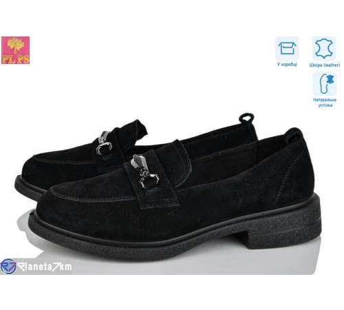 Туфлі жіночі на весну/осінь (6 пар р.36-40) чорний  "PLPS"