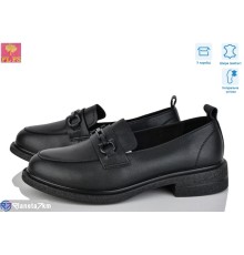 Туфлі жіночі на весну/осінь (6 пар р.36-40) чорний  "PLPS"