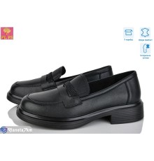 Туфлі жіночі на весну/осінь (6 пар р.36-40) чорний  "PLPS"