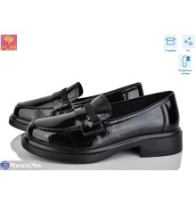Туфлі жіночі на весну/осінь (6 пар р.36-40) чорний  "PLPS"
